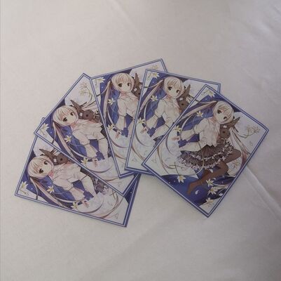 Khusus Khusus Kertas Anime Tercetak Pelindung Lengan Permainan Kartu Aksesoris Khusus Lengan Kartu Seni