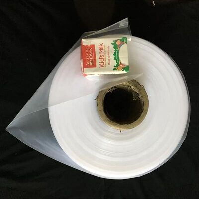 2 Mil Ketebalan LDPE bening Tas Poly Pra Terbuka dengan segel panas dan ukuran yang dapat disesuaikan