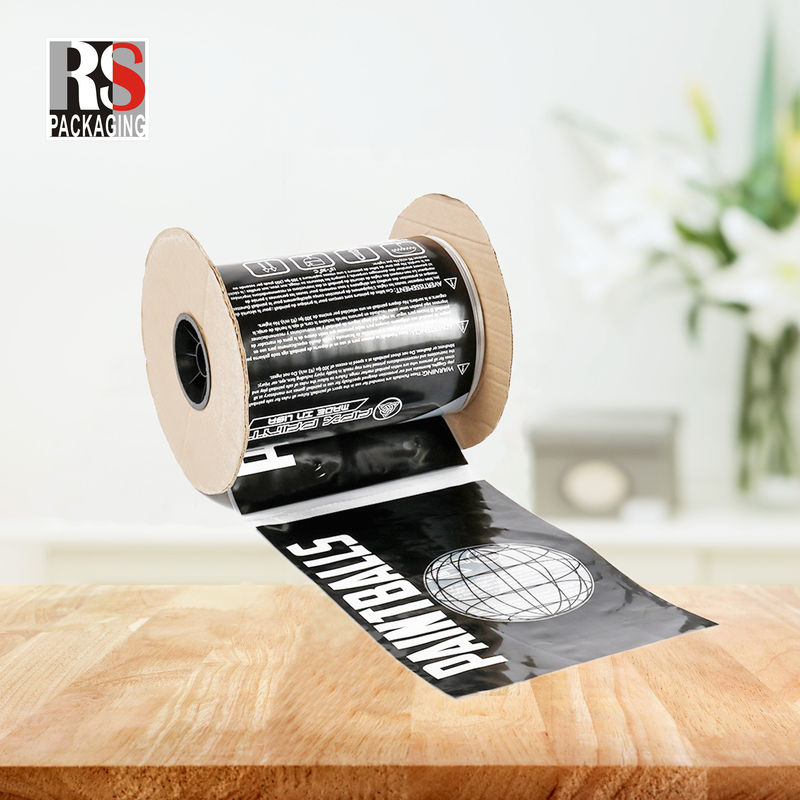 LDPE Pre Opened Poly Bags Side Gusset On A Roll Untuk Efisiensi Auto Bagging