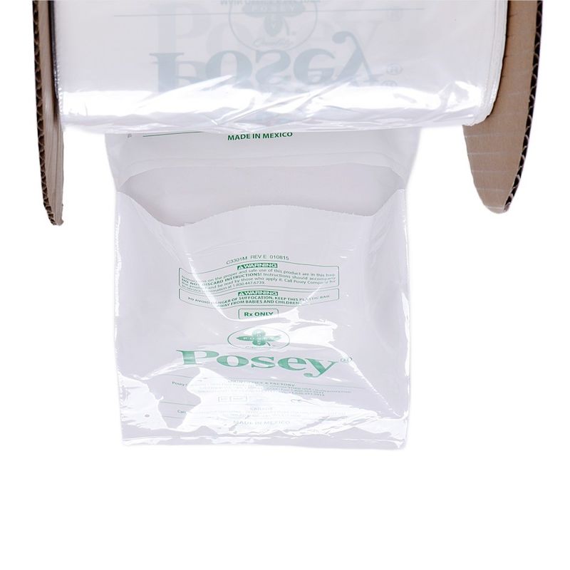 LDPE Plastik Jelas Pre Opened Poly Bags On A Roll Side Gusset Auto Bag Untuk Pakaian
