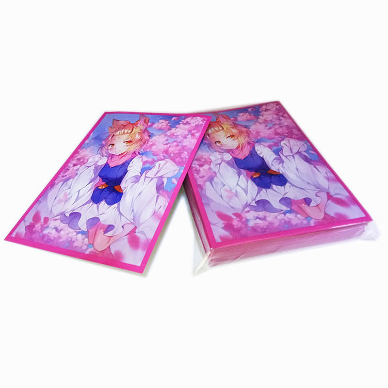 Multi Color Matte Game Card Protectors PP Kartu Bisnis Pelindung Sleeve