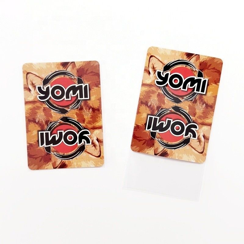 Soft Clear Card Protector Sleeves Untuk Game Sports Trading Card Storage
