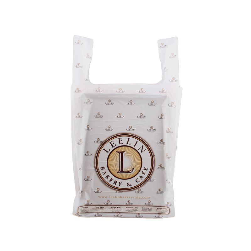 Ukuran Disesuaikan Die Cut Handle Tas Plastik T-Shirt Tas Belanja Untuk Liburan