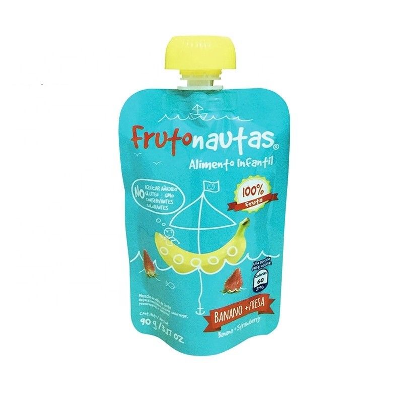 Spout Pouch BAP Free Baby Food Packaging Bag Liquid Juice Drink Pouch Dengan Tutup Sekrup