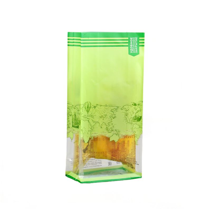 Kantong Plastik Flat Bottom Packaging Bopp Opp Clear Cellophane Packaging Bags Untuk Permen