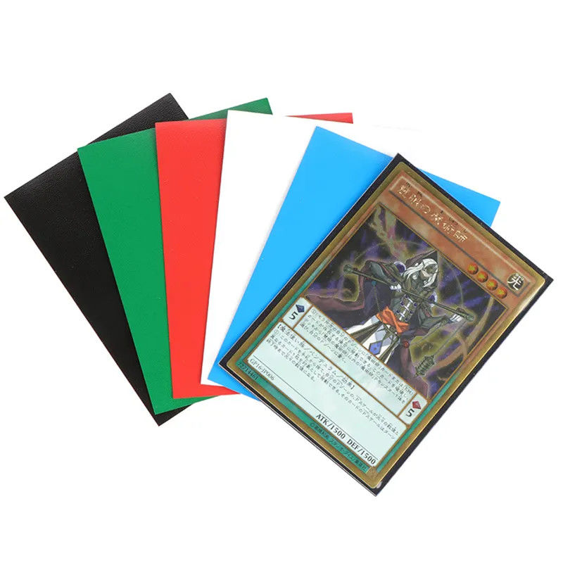 Matte Card Sleeves Plastic Board Game Card Protector Sleeves Untuk MTG Baseball Card Sleeves