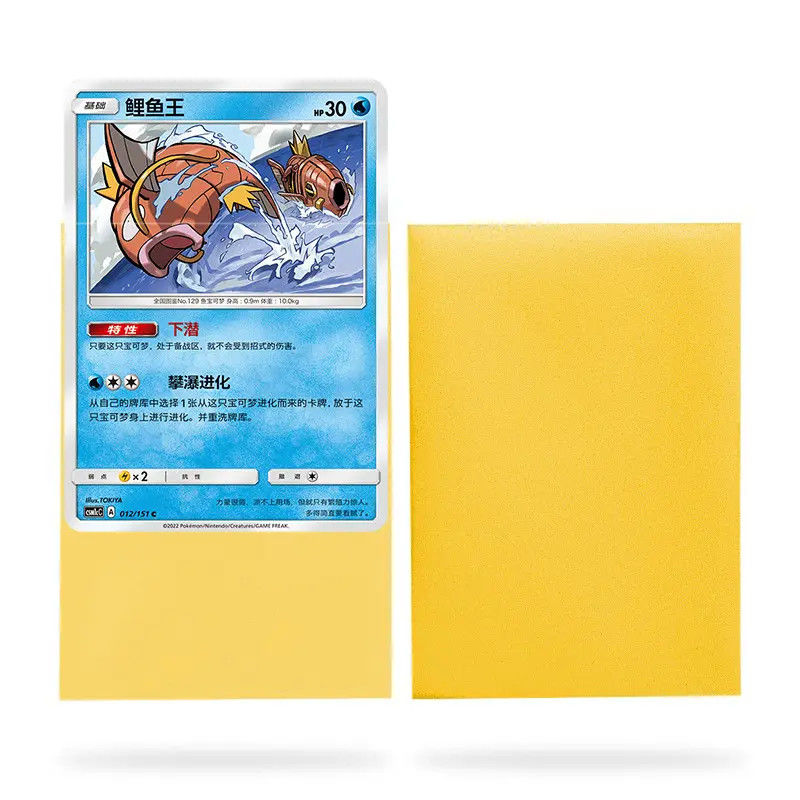 Grosir 100 Paket Warna Matte Trading Yugioh Card Ukuran Jepang 62x89mm Game Papan Sleeve Kartu