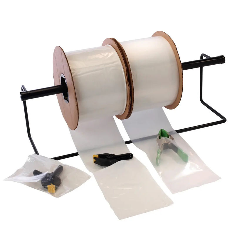 Recyclable Pre Opened Poly Bags On A Roll Percetakan Disesuaikan Untuk Sistem Bagging Otomatis