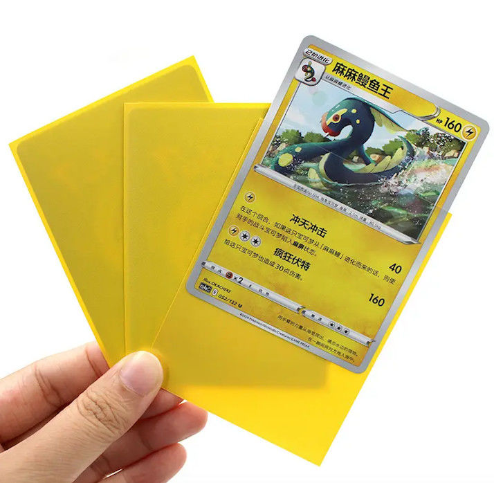 14 Warna Game Card Protector Holder Interior Matte Crystal Clear MTG Standard Trading Card Sleeves