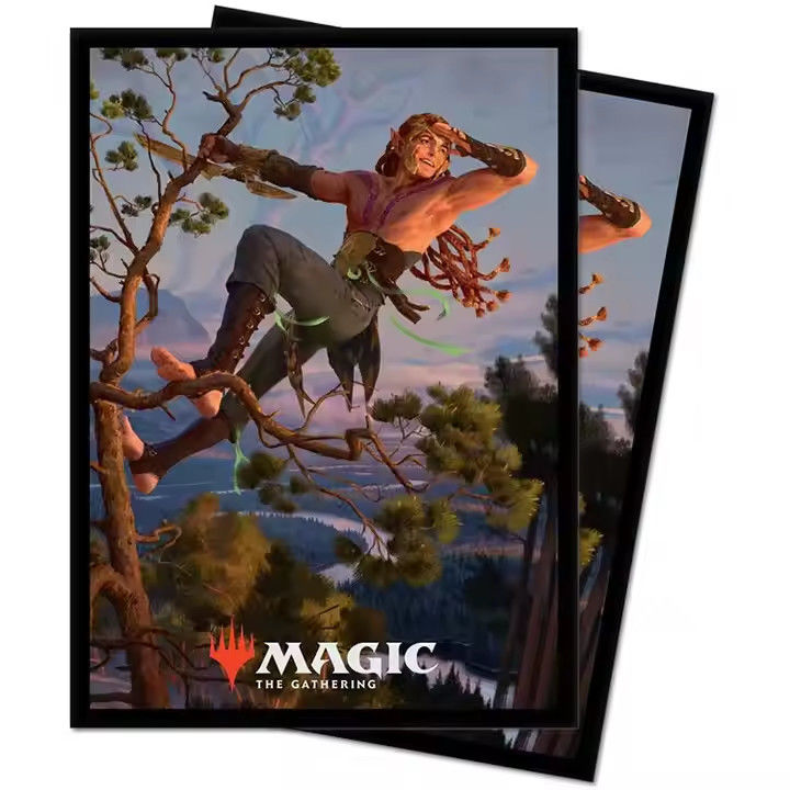 Custom Printed Beautiful Design Game Card Sleeves Untuk Ukuran MTG Matte Finish
