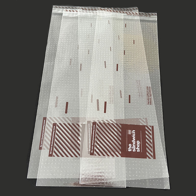 Kantong OPP berlubang mikro kelas makanan dengan lubang untuk anti kabut untuk mempertahankan kesegaran